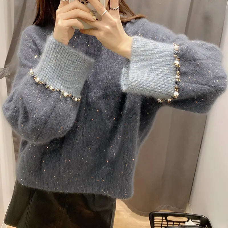 Loose Pearl Sweater