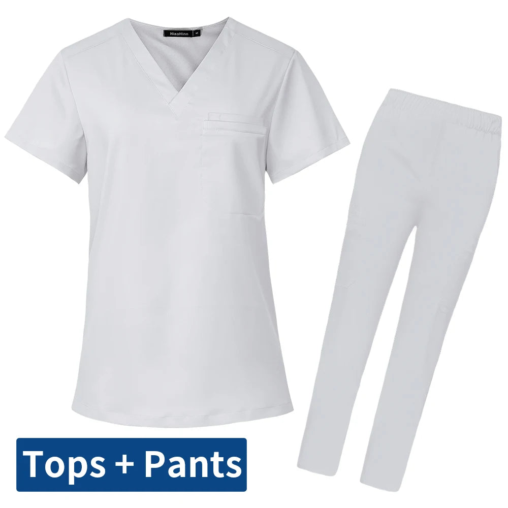 Men's Scrubs Medical Uniform