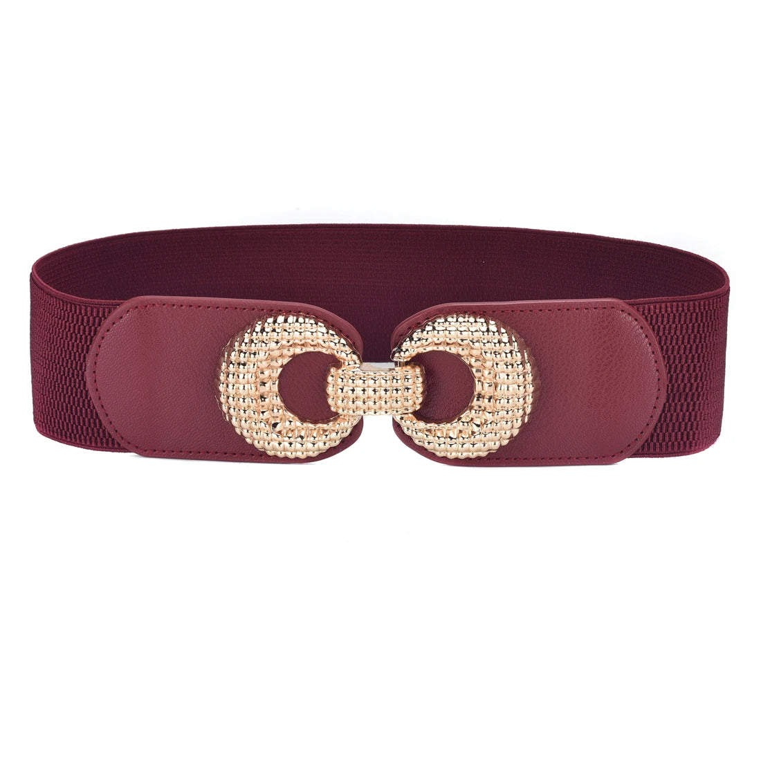 Half Moon Plus Size Wide Elastic Belt