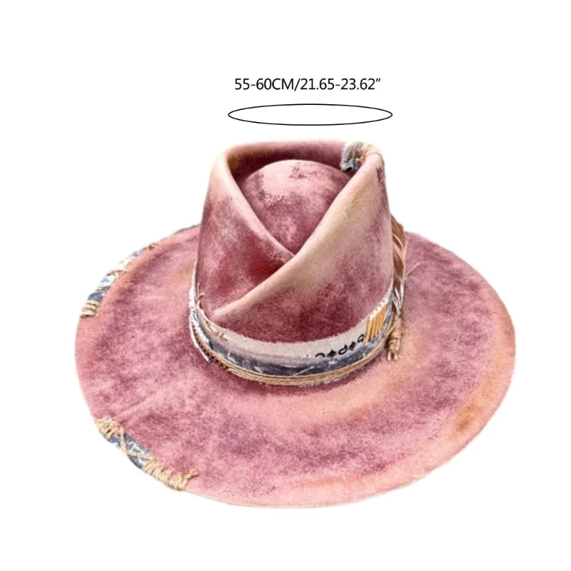 French Hat Ribbon Hat Band Fedoras Hat