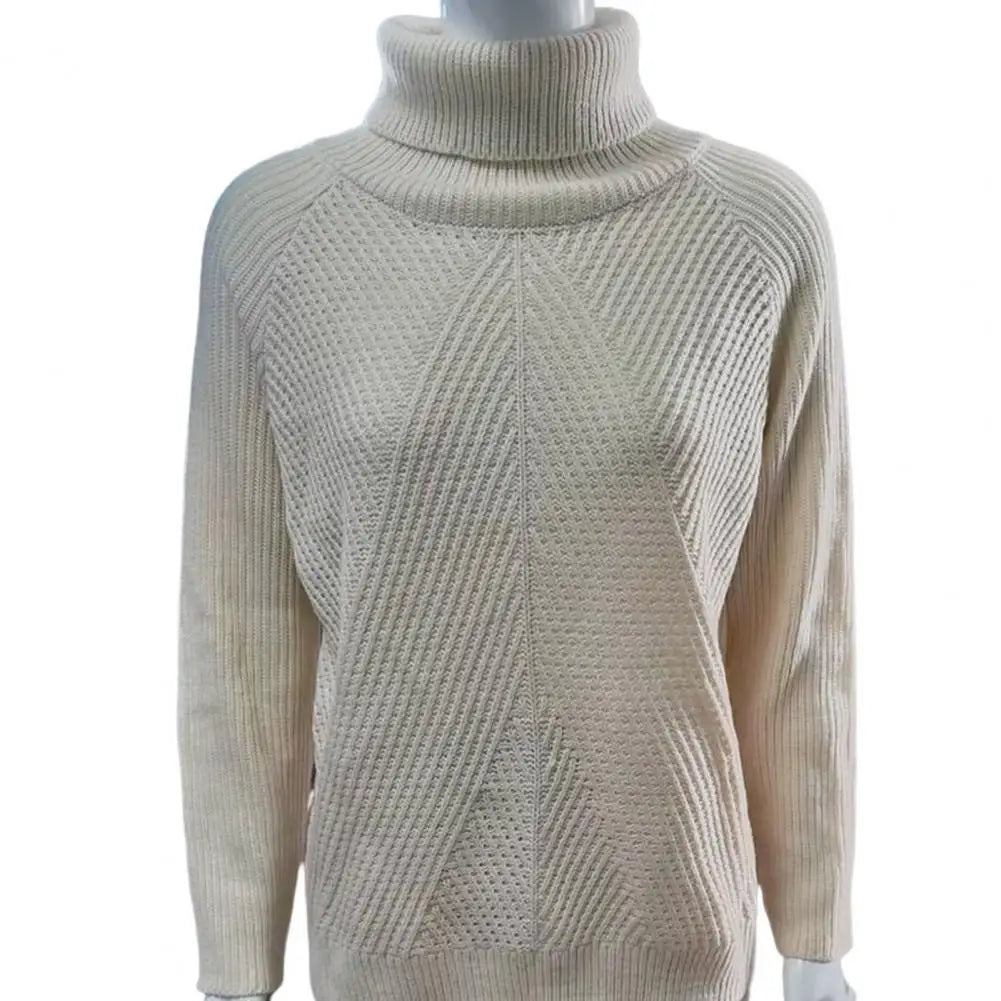 2 Pcs Turtleneck Sweater Skirt Set