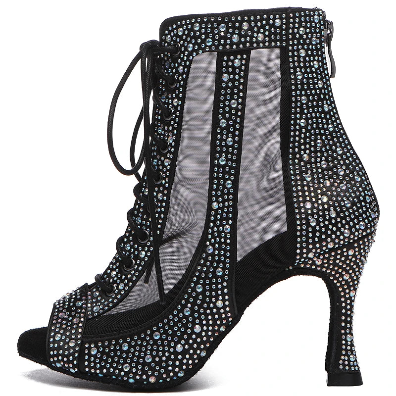 Rhinestone Dance Boot