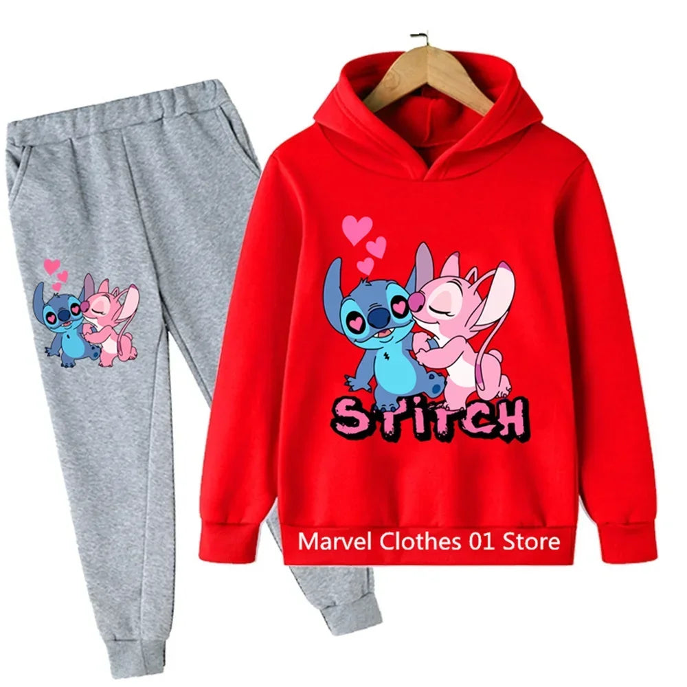 Two Piece Stitch Hoodie Sets