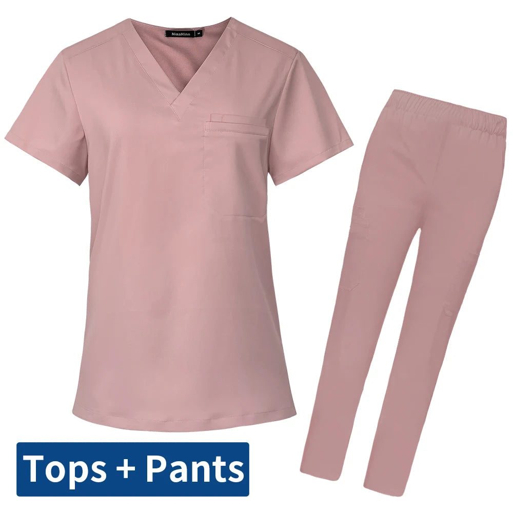 Men's Scrubs Medical Uniform