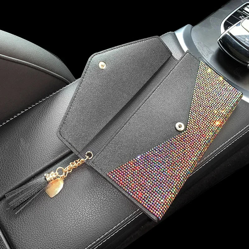 Thin Bling Rhinestone Wallet