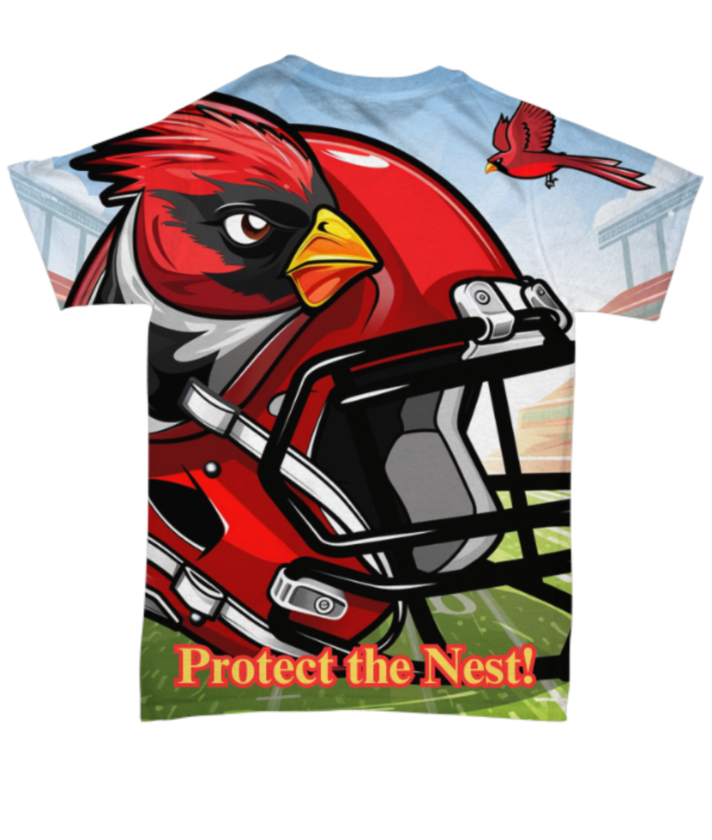 Cardinals Protect The Nest