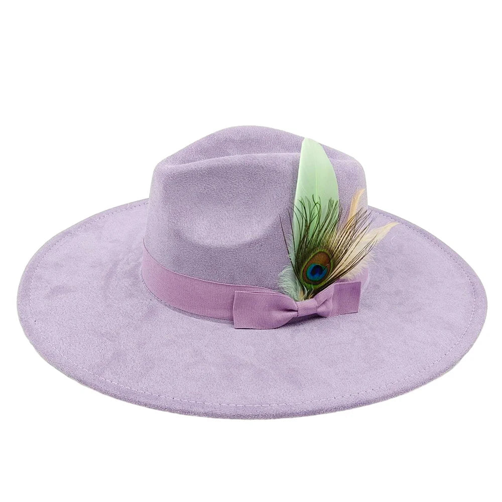 Hand Drawn Fedora Hat for Men and Women