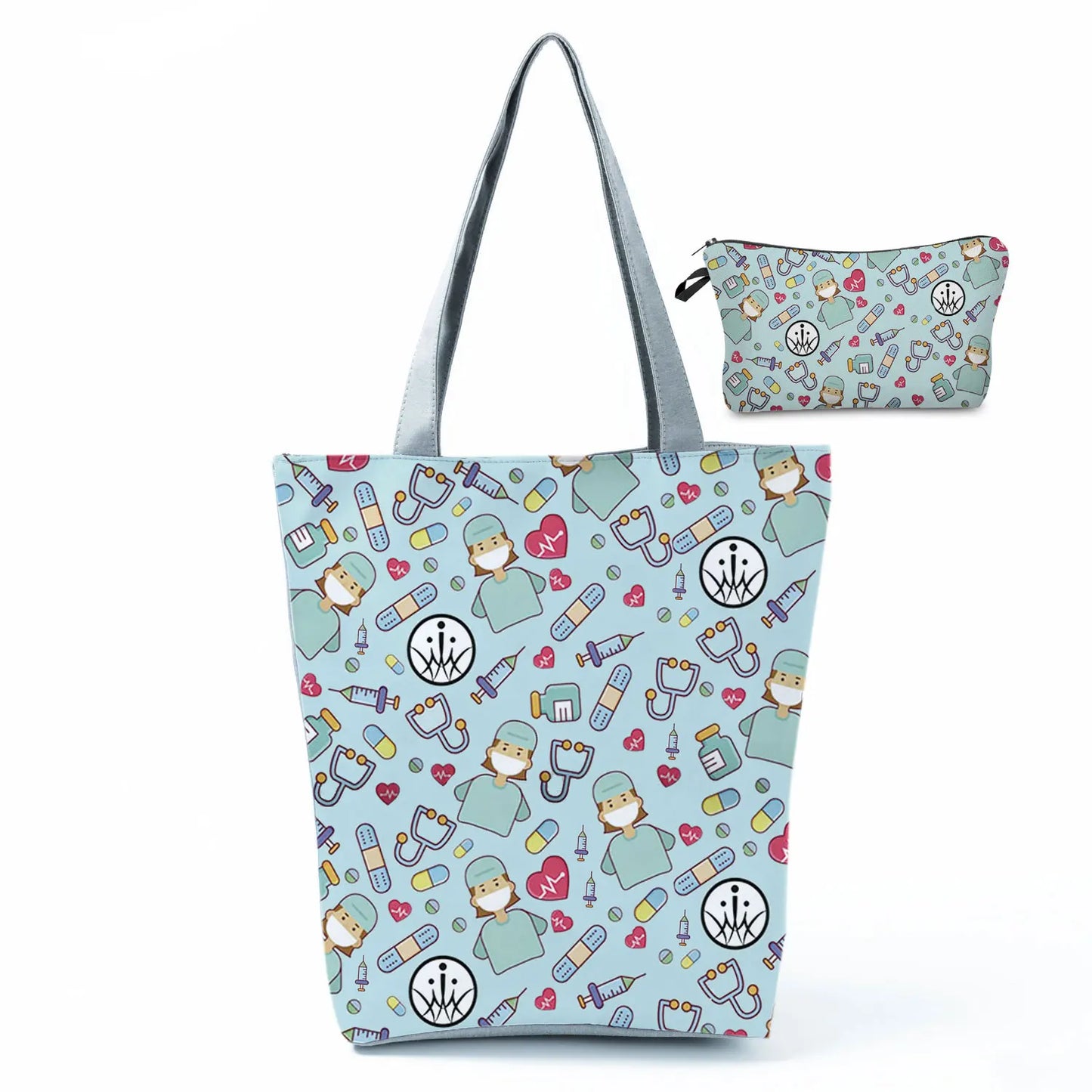 New Fashion Nurse Printed Tote