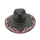 Hand Drawn Fedora Hat for Men and Women