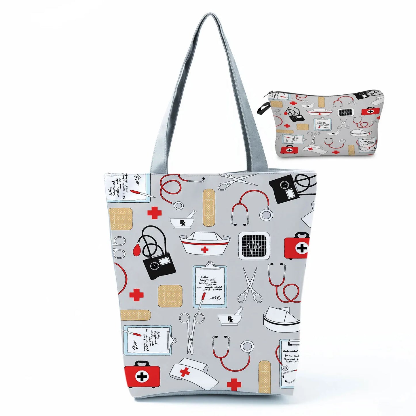 New Fashion Nurse Printed Tote