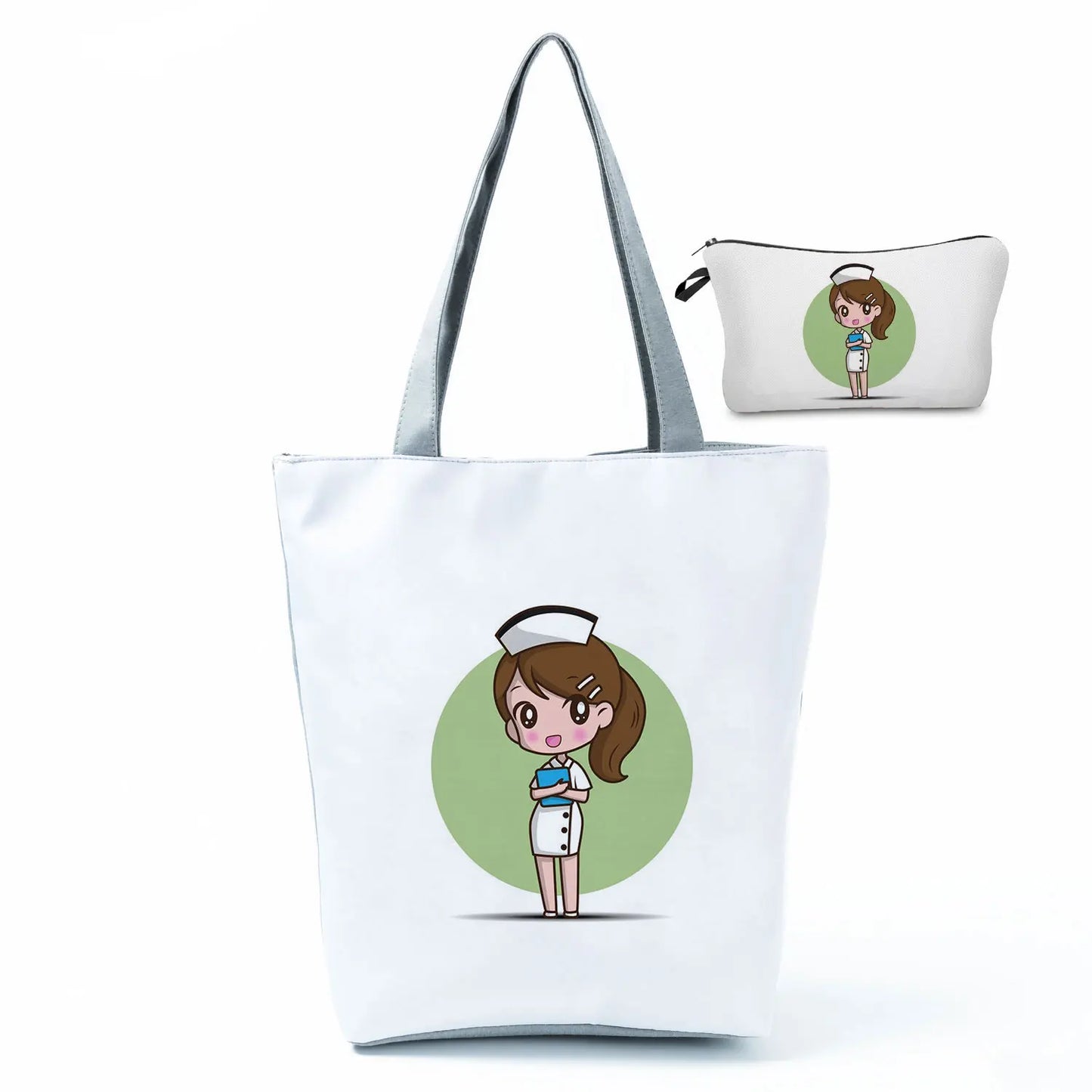 New Fashion Nurse Printed Tote