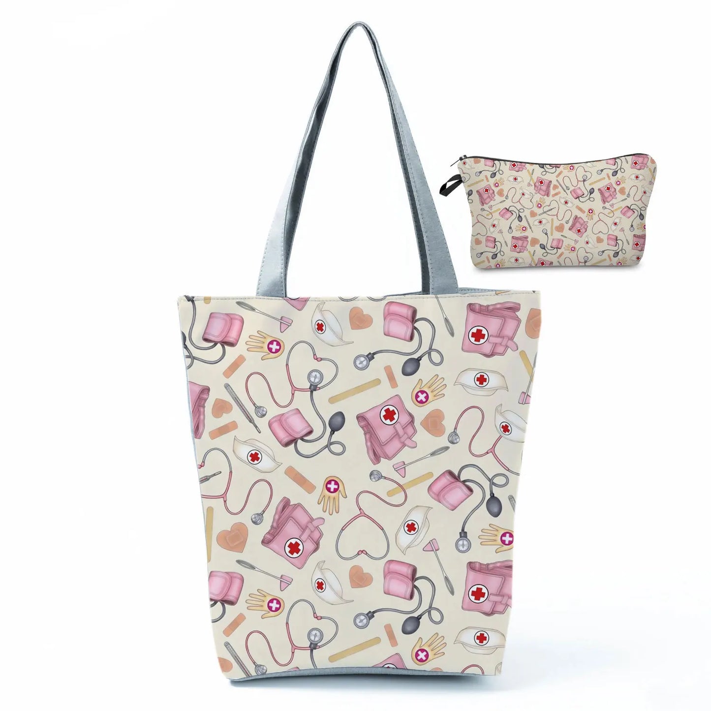 New Fashion Nurse Printed Tote