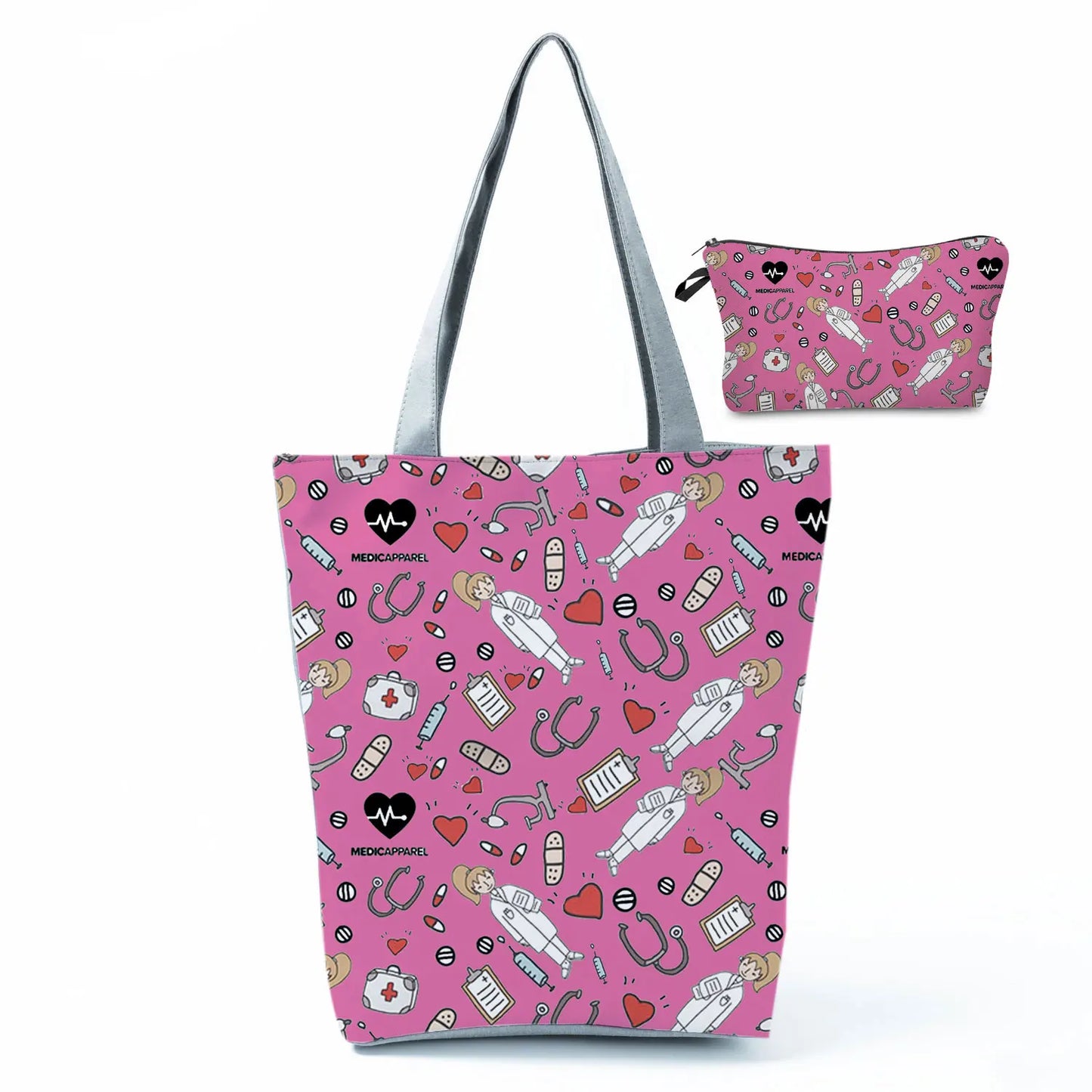 New Fashion Nurse Printed Tote