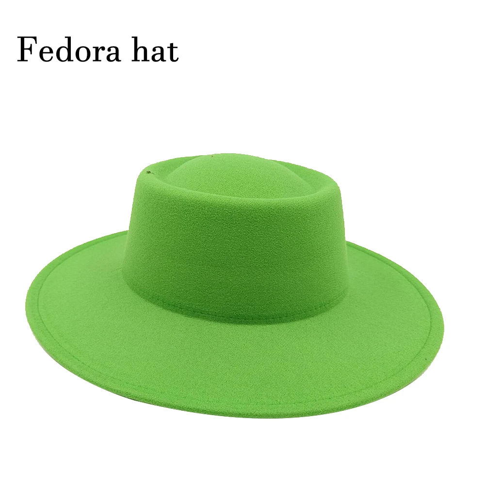 Hand Drawn Fedora Hat for Men and Women