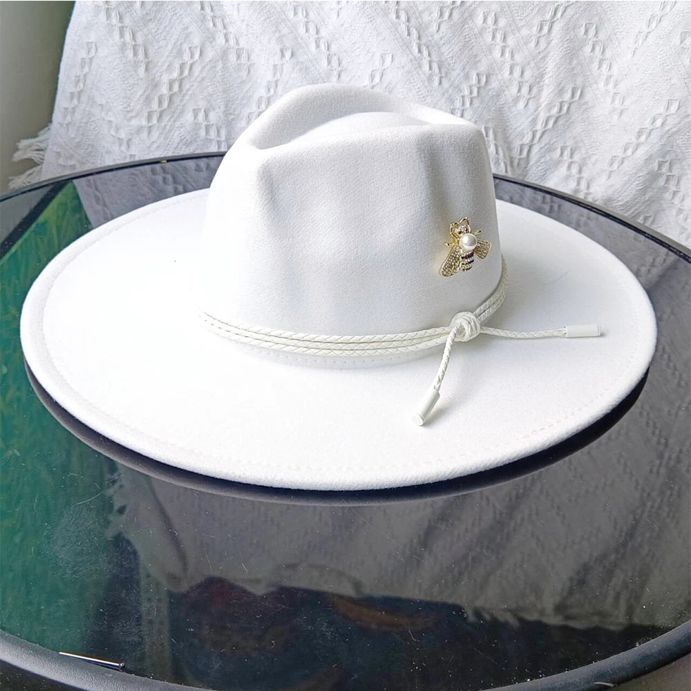 Hand Drawn Fedora Hat for Men and Women