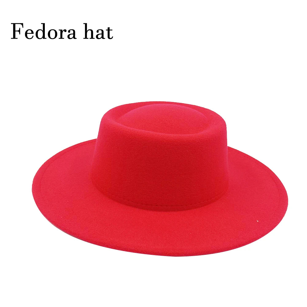 Hand Drawn Fedora Hat for Men and Women