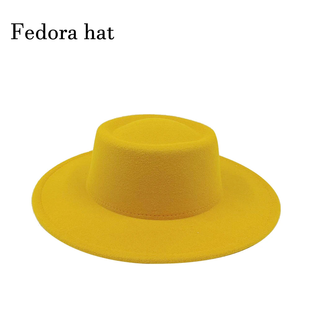 Hand Drawn Fedora Hat for Men and Women