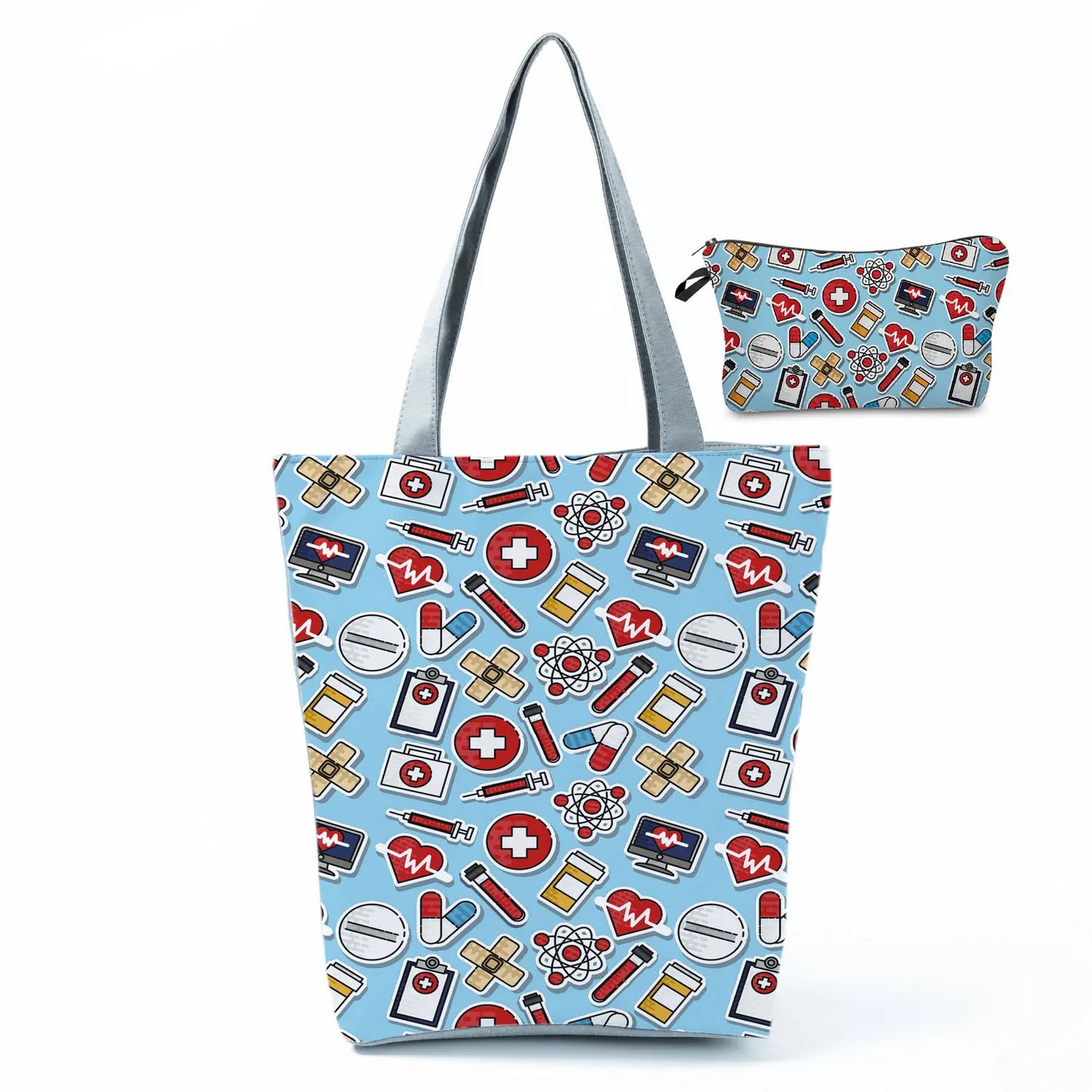 New Fashion Nurse Printed Tote