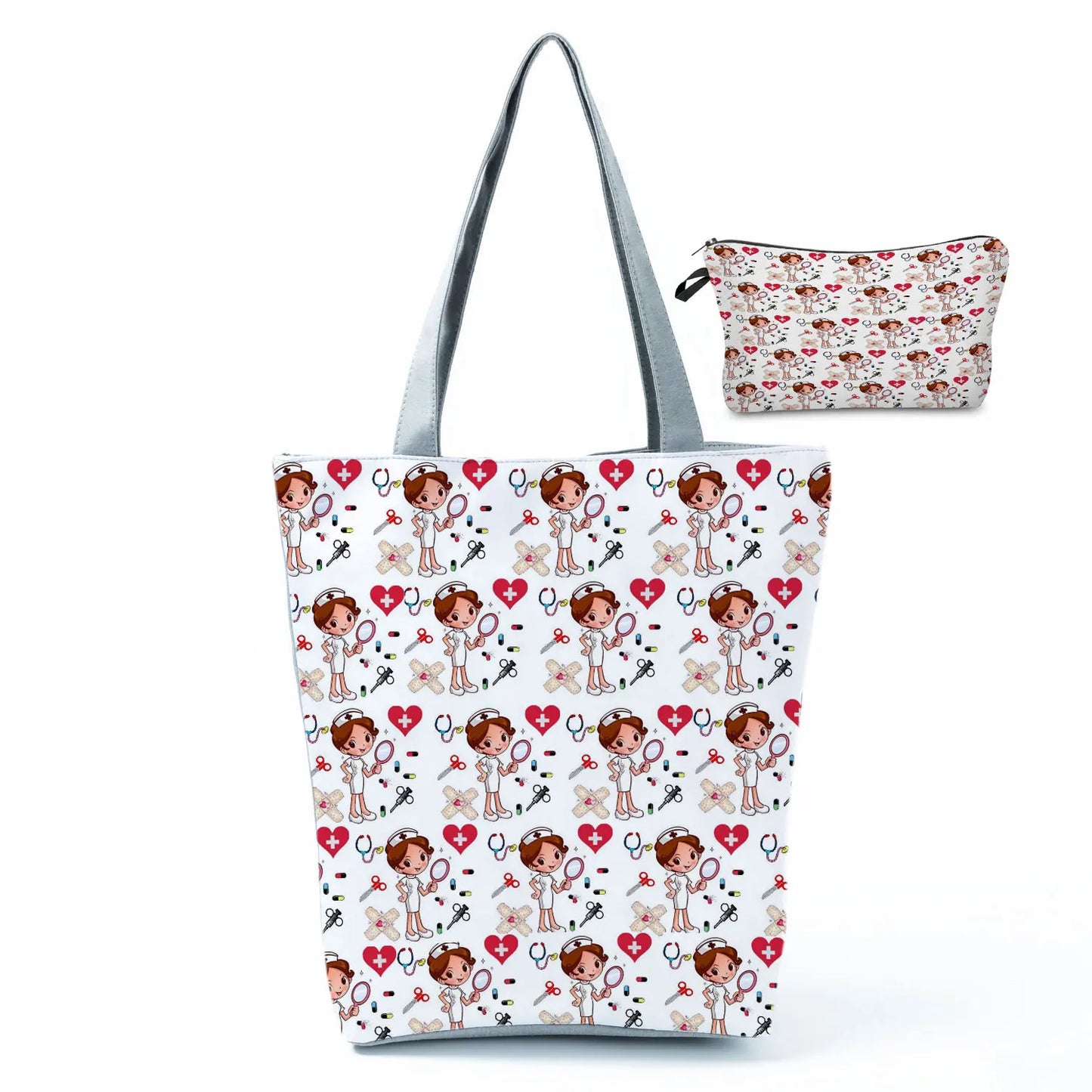 New Fashion Nurse Printed Tote