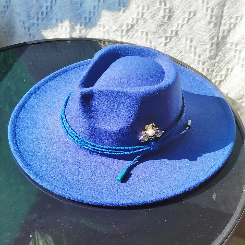 Hand Drawn Fedora Hat for Men and Women