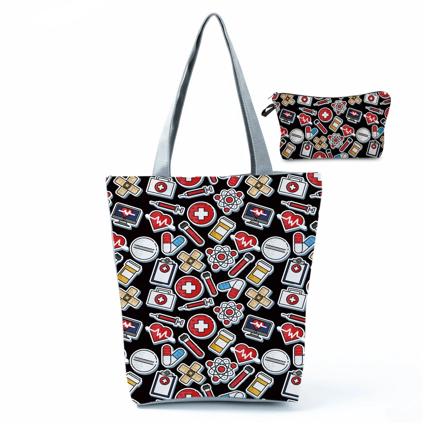 New Fashion Nurse Printed Tote