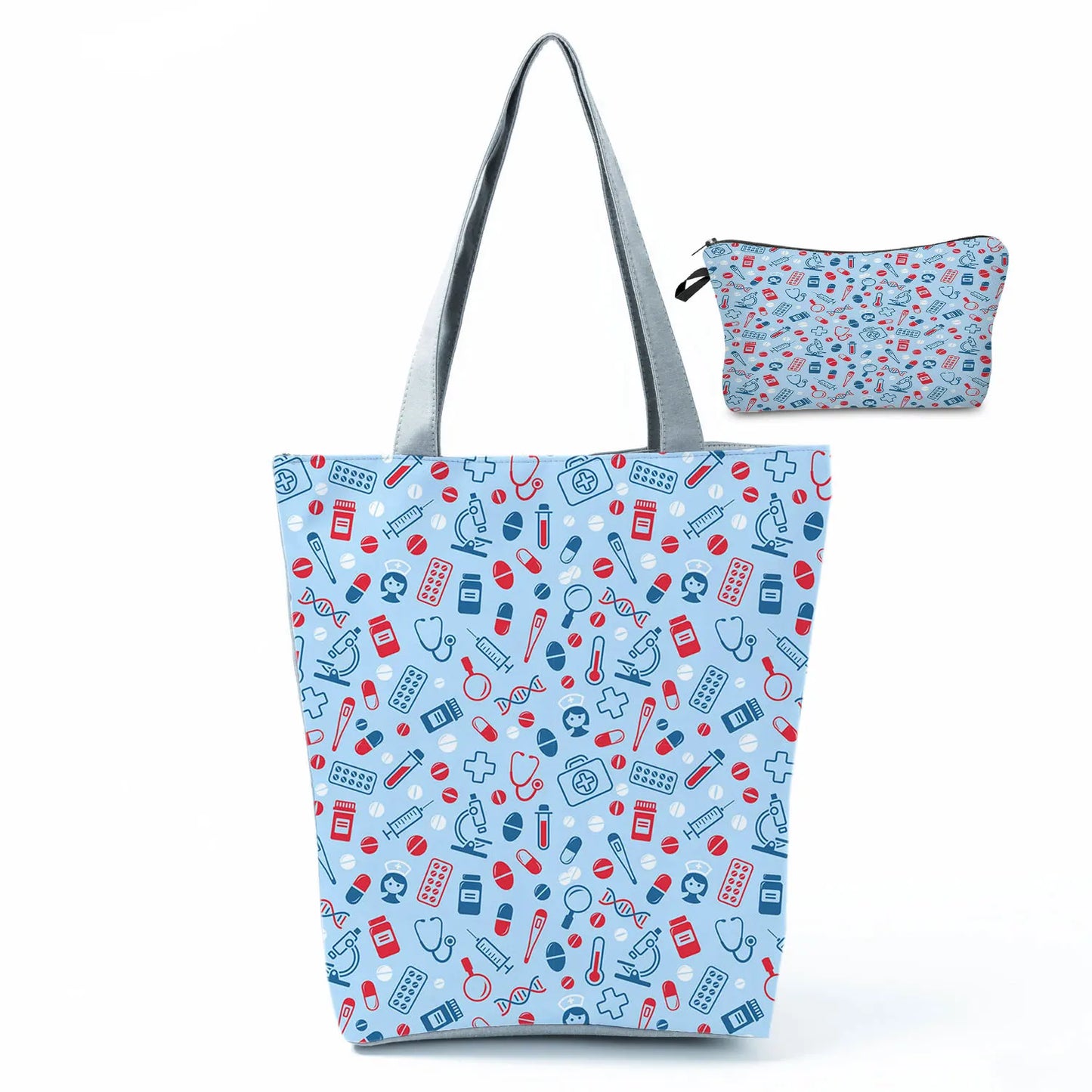 New Fashion Nurse Printed Tote