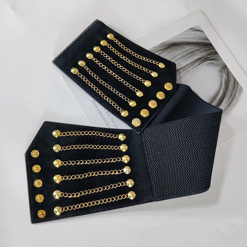 Gold Metal Corset Belt