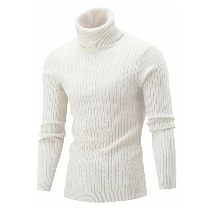 Men's High Quality Turtleneck Sweater