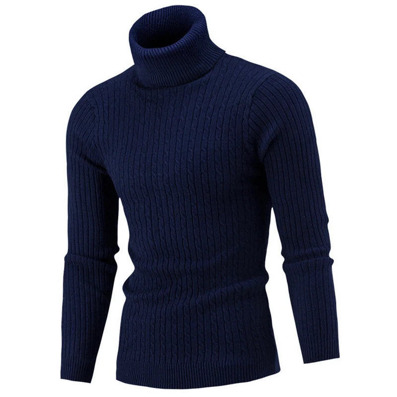 Men's High Quality Turtleneck Sweater