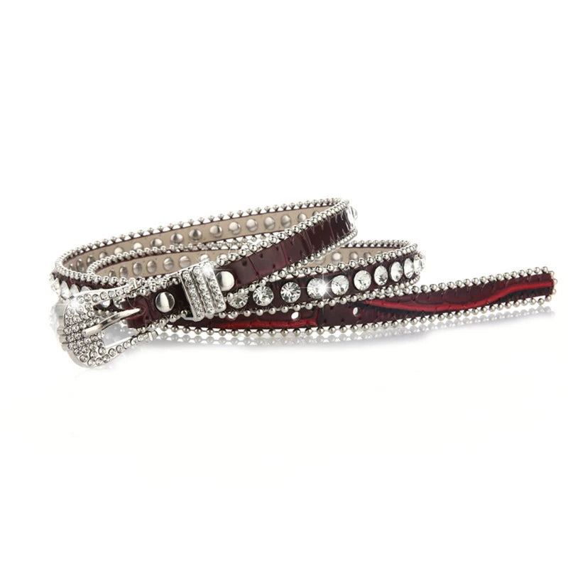 Bling Studded Western Cowgirl Waist Belt