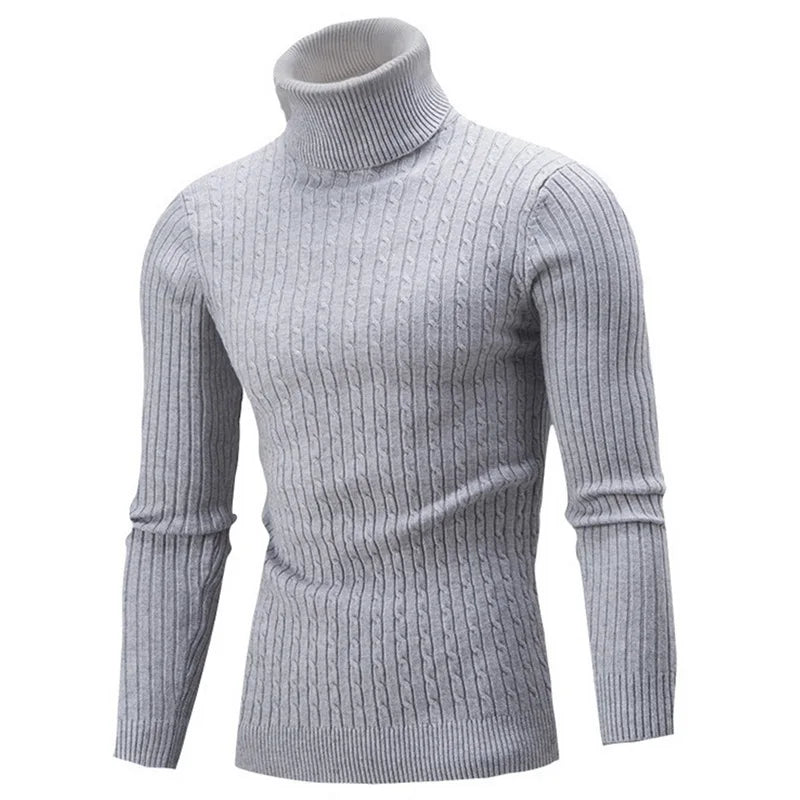 Men's High Quality Turtleneck Sweater