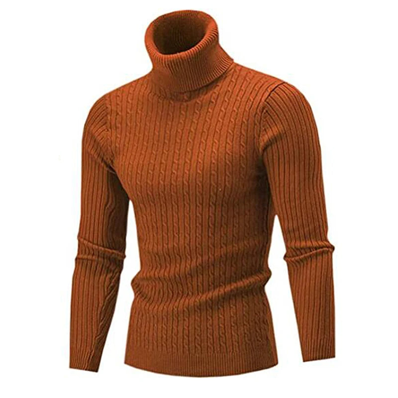 Men's High Quality Turtleneck Sweater