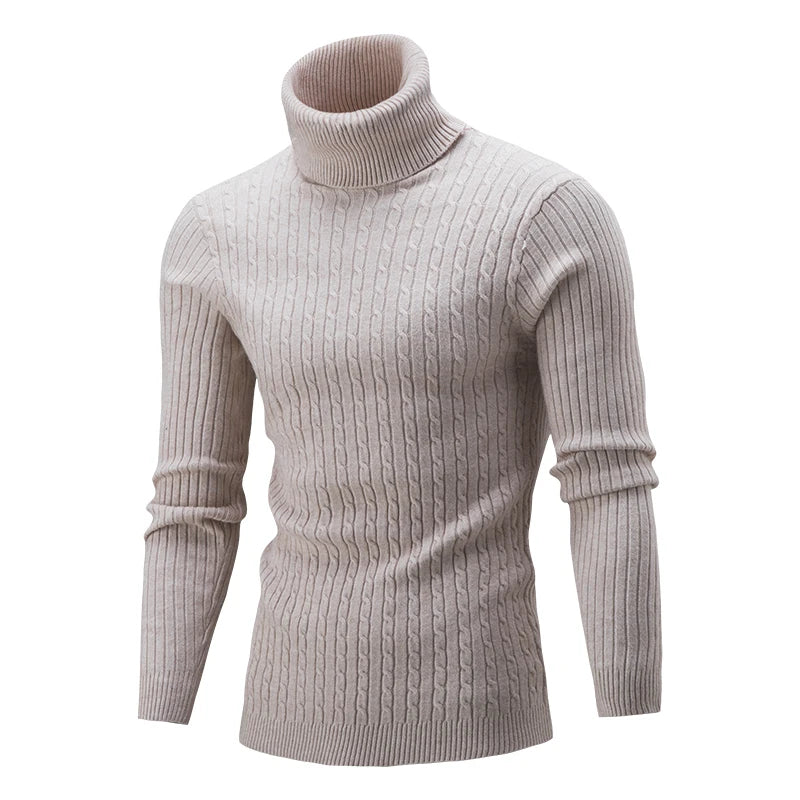 Men's High Quality Turtleneck Sweater