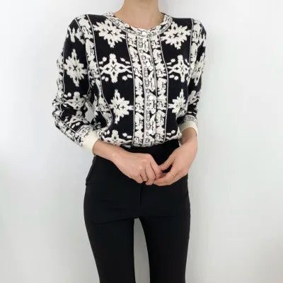 Stereoscopic Floral Cardigans Sweaters