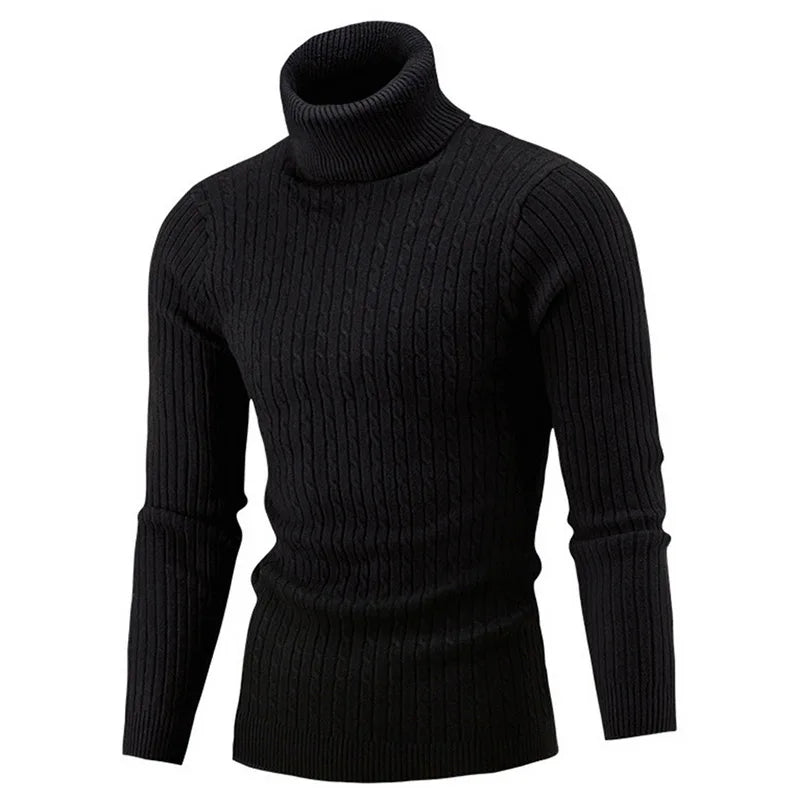 Men's High Quality Turtleneck Sweater