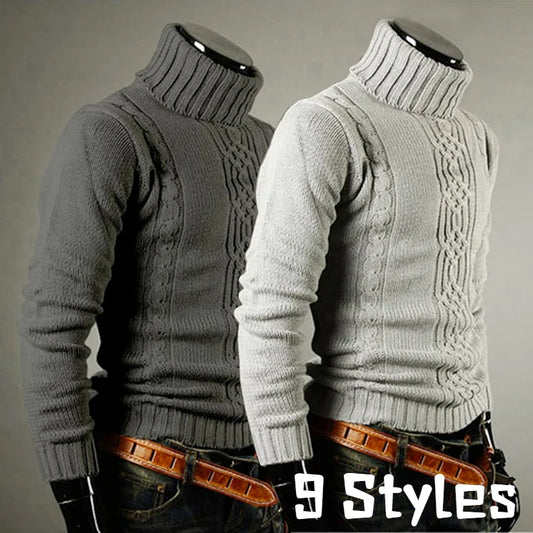 Men's High Quality Turtleneck Sweater