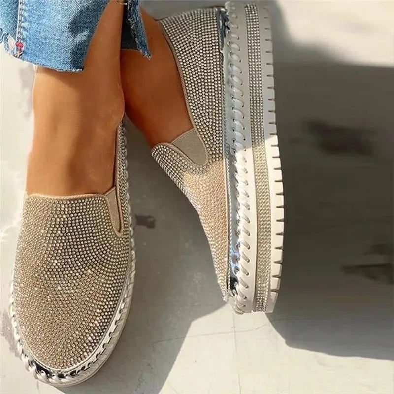 Rhinestone Loafers