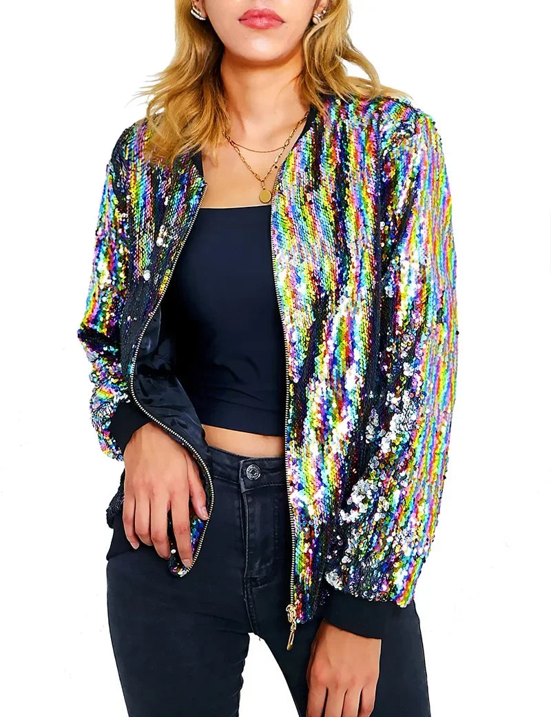 Vintage Bling Baseball Jacket