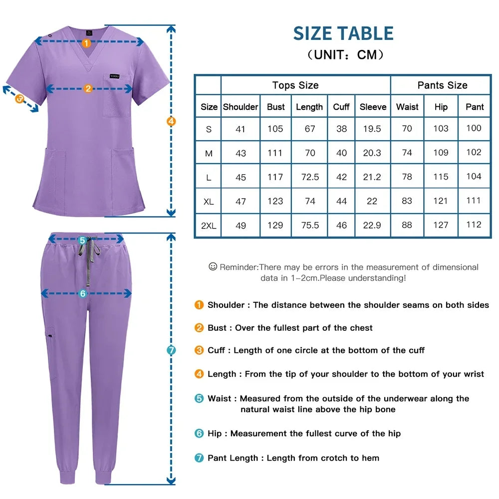 Multilcolors Hospital Medical Scrub Suits