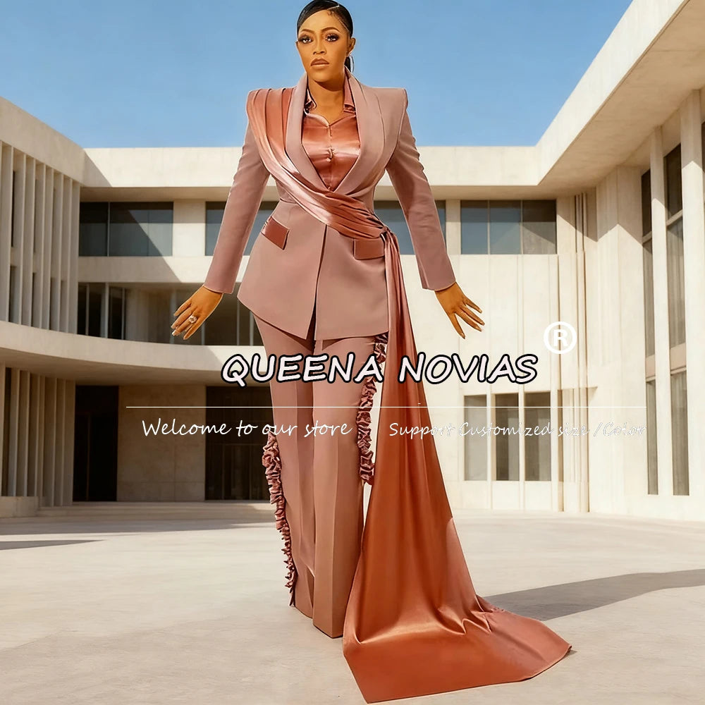 Unique Women Tuxedos with Customized Jacket