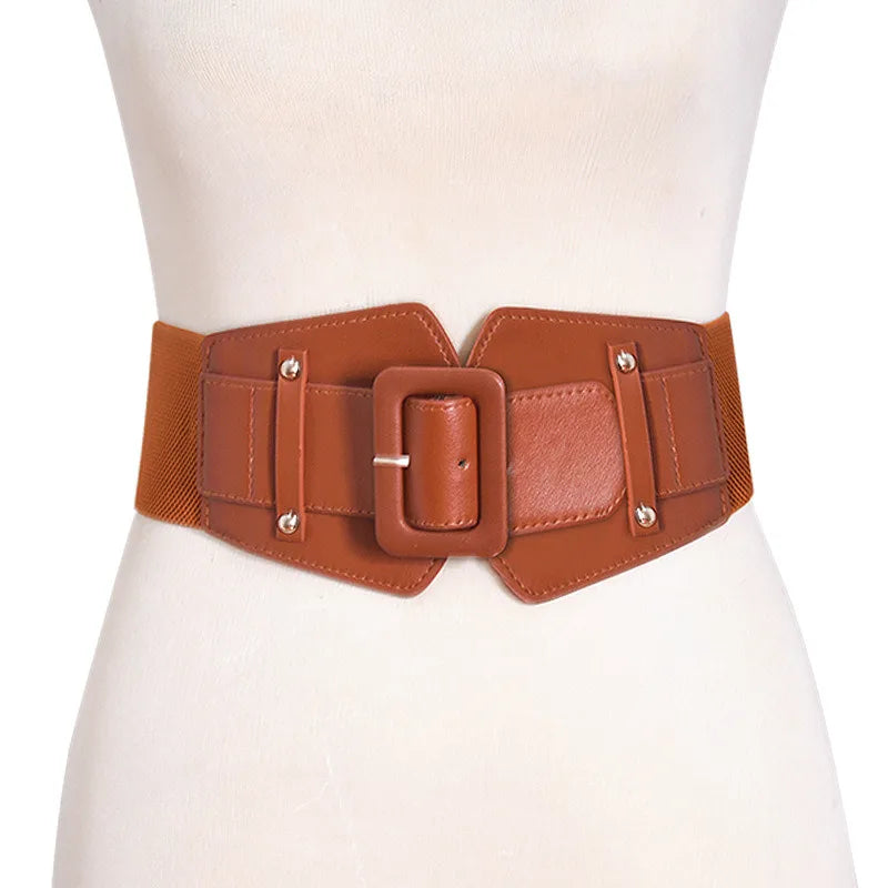 Extra Large Buckle Corset Belt