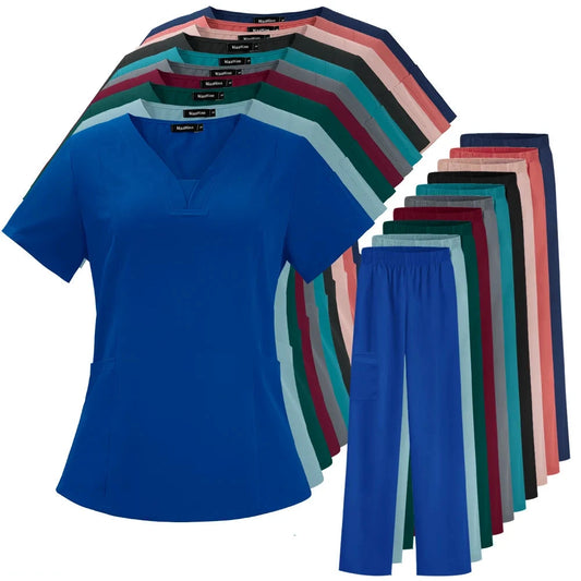 V Neck Scrubs Sets