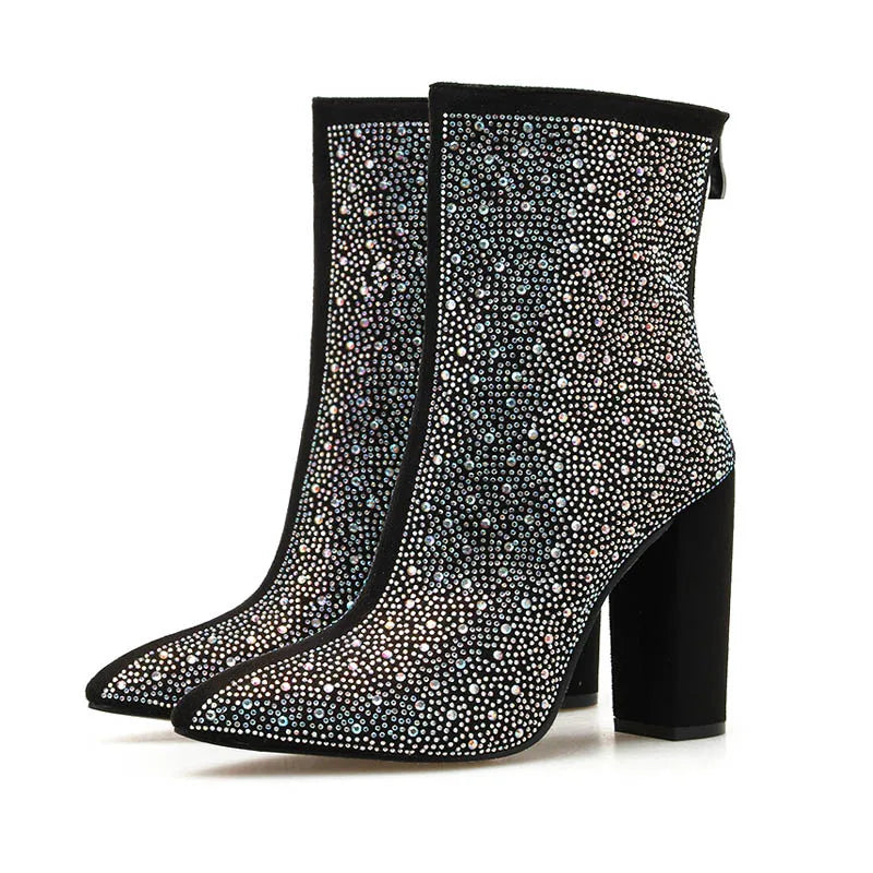 Lightweight  Rhinestone Ankle
