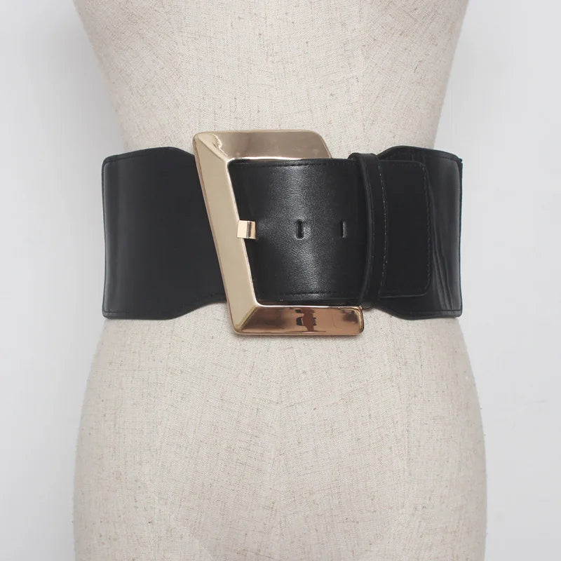 Extra Large Buckle Corset Belt