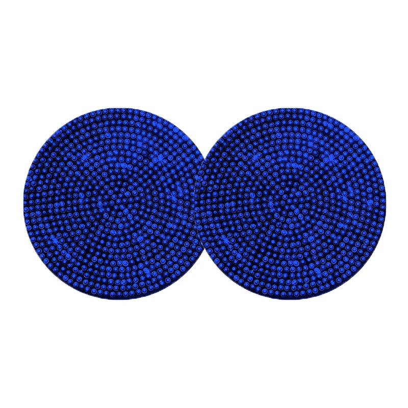 Shining Diamond Car Coaster Water Cup Slot Non-Slip Mat