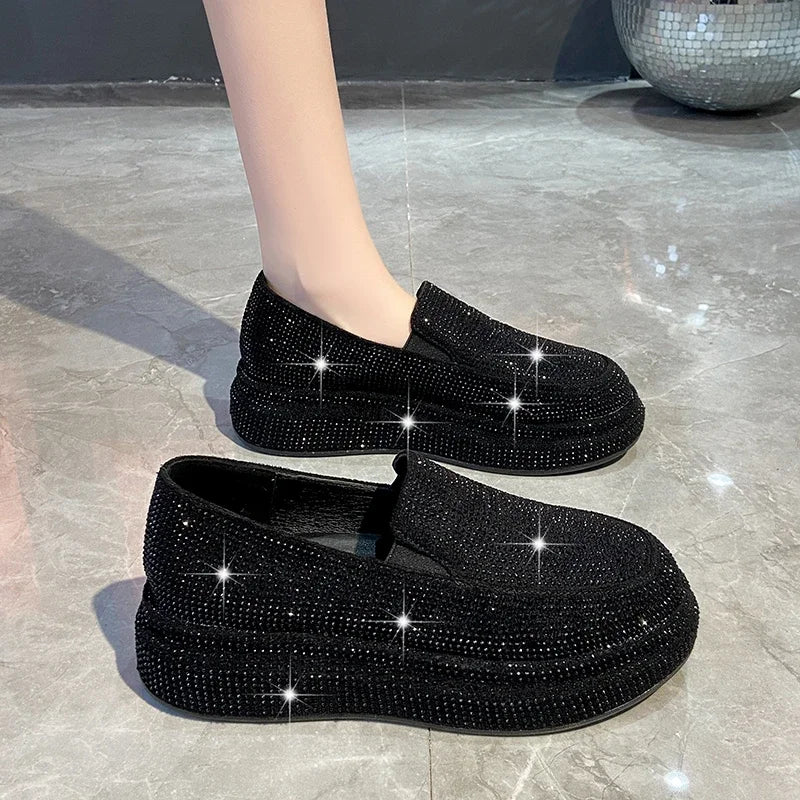 Bling Versatile Sponge Cake Thick Loafer