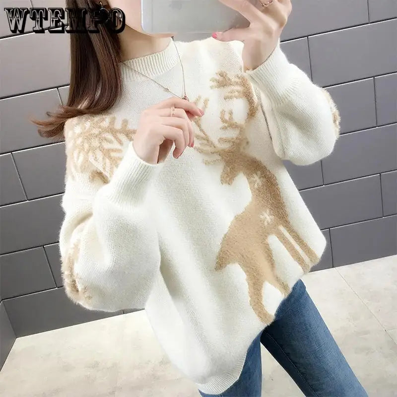 Christmas Loose Knitted Sweaters
