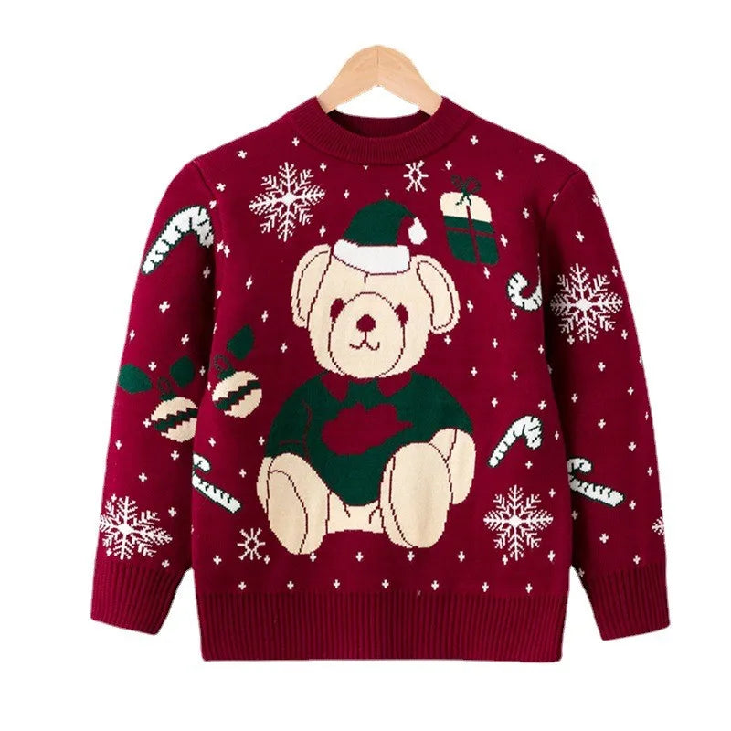 Christmas Bear Sweater Knitwear Pullover