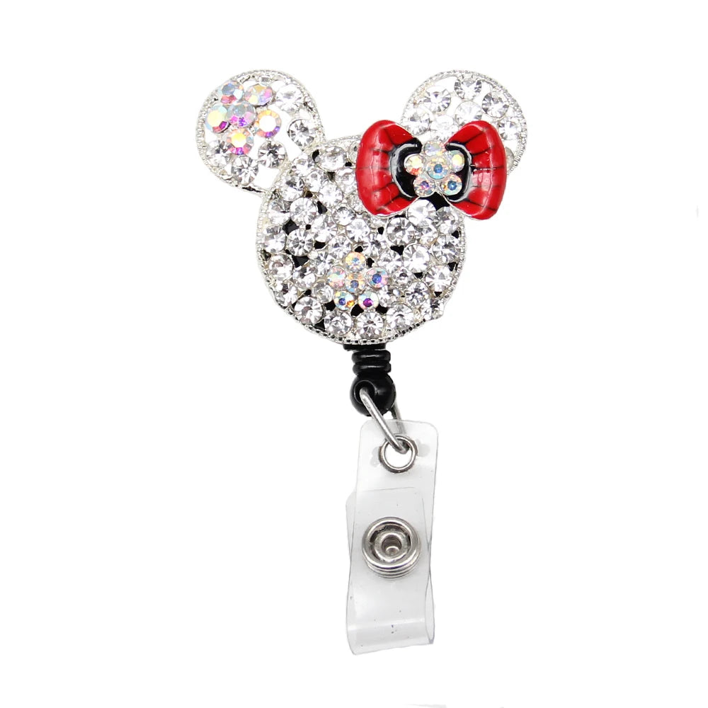 Minnie Mouse Retractable Badge Holder