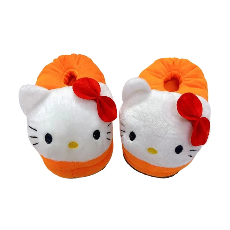 Sanrio Hello Kitty Big Head Plush Slippers